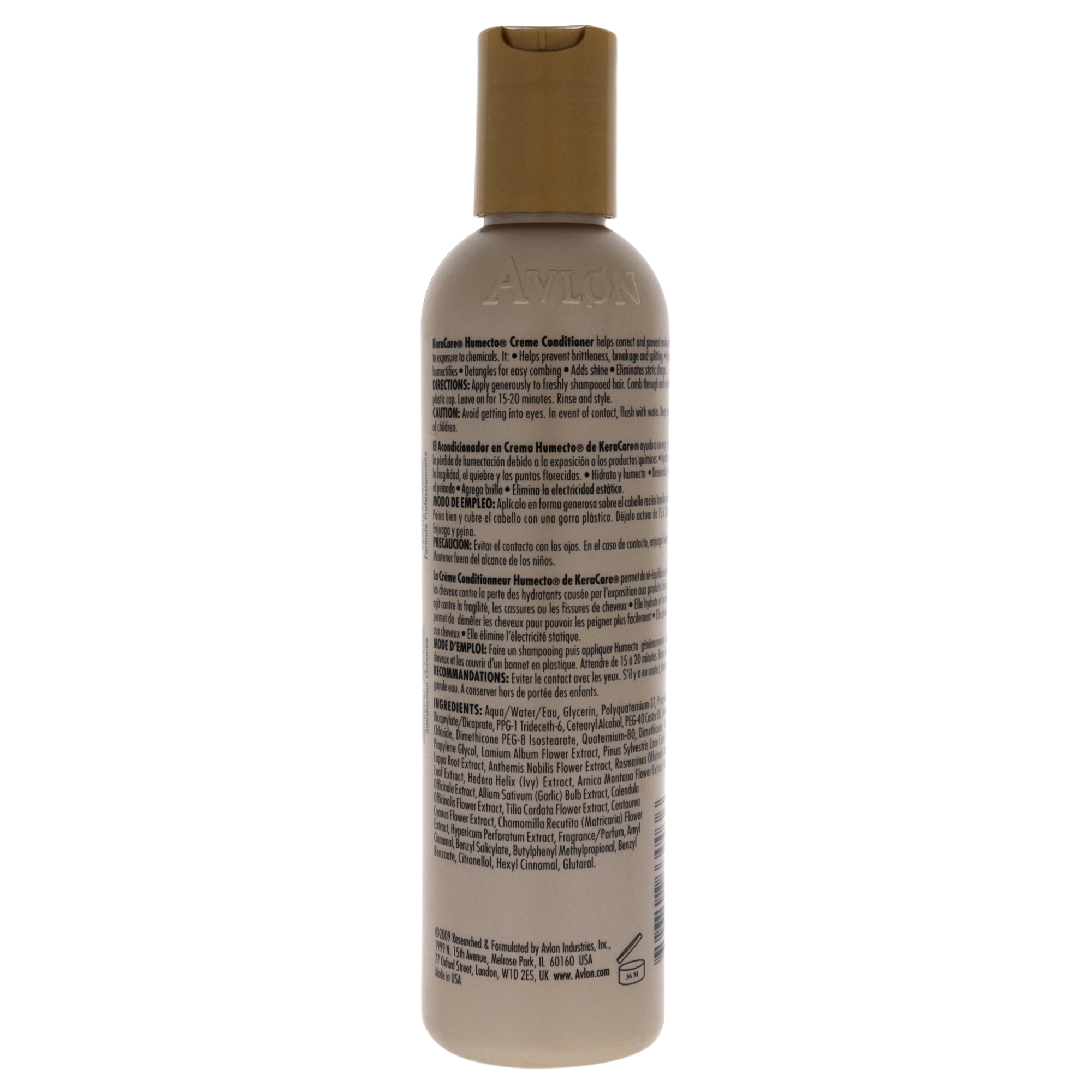 Foto 3 pulgar | Acondicionador Avlon Keracare Humecto Creme 237 Ml - Venta Internacional.