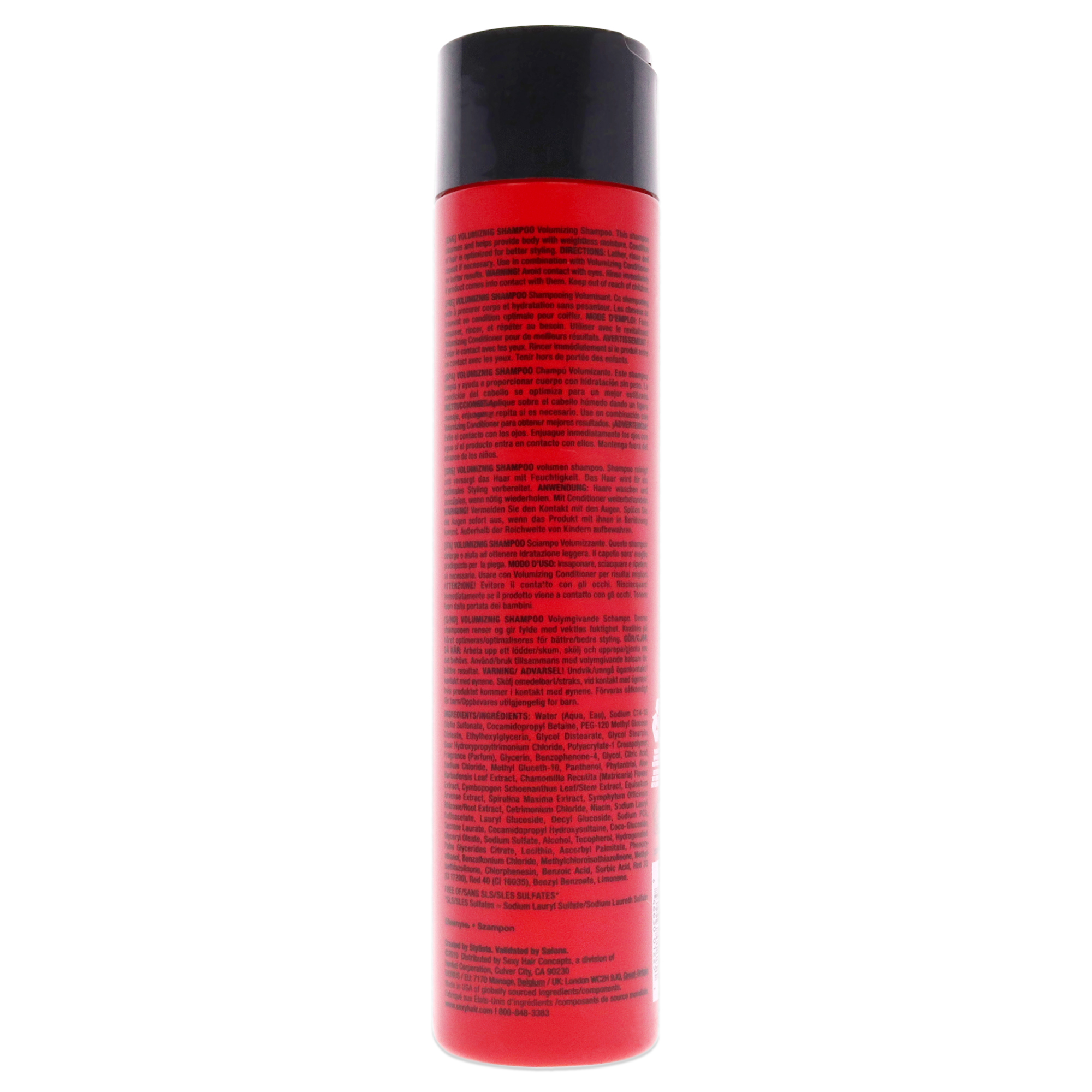 Foto 4 pulgar | Champú Sexy Hair Big Sexy Voluminizing 300 Ml - Venta Internacional.