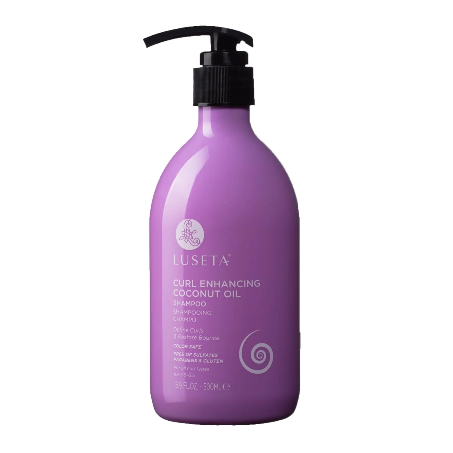 Foto 2 pulgar | Champú Luseta, Hidratante Y Nutritivo Para Realzar Los Rizos, 500 Ml - Venta Internacional.