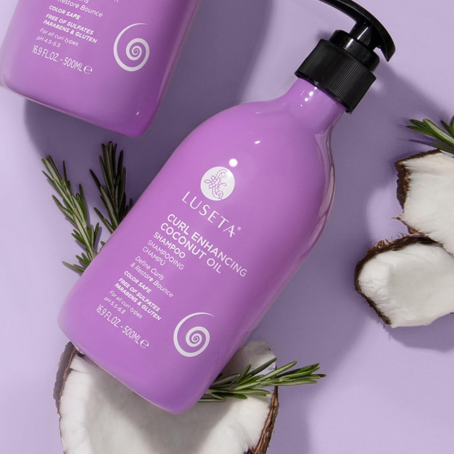 Foto 6 pulgar | Champú Luseta, Hidratante Y Nutritivo Para Realzar Los Rizos, 500 Ml - Venta Internacional.