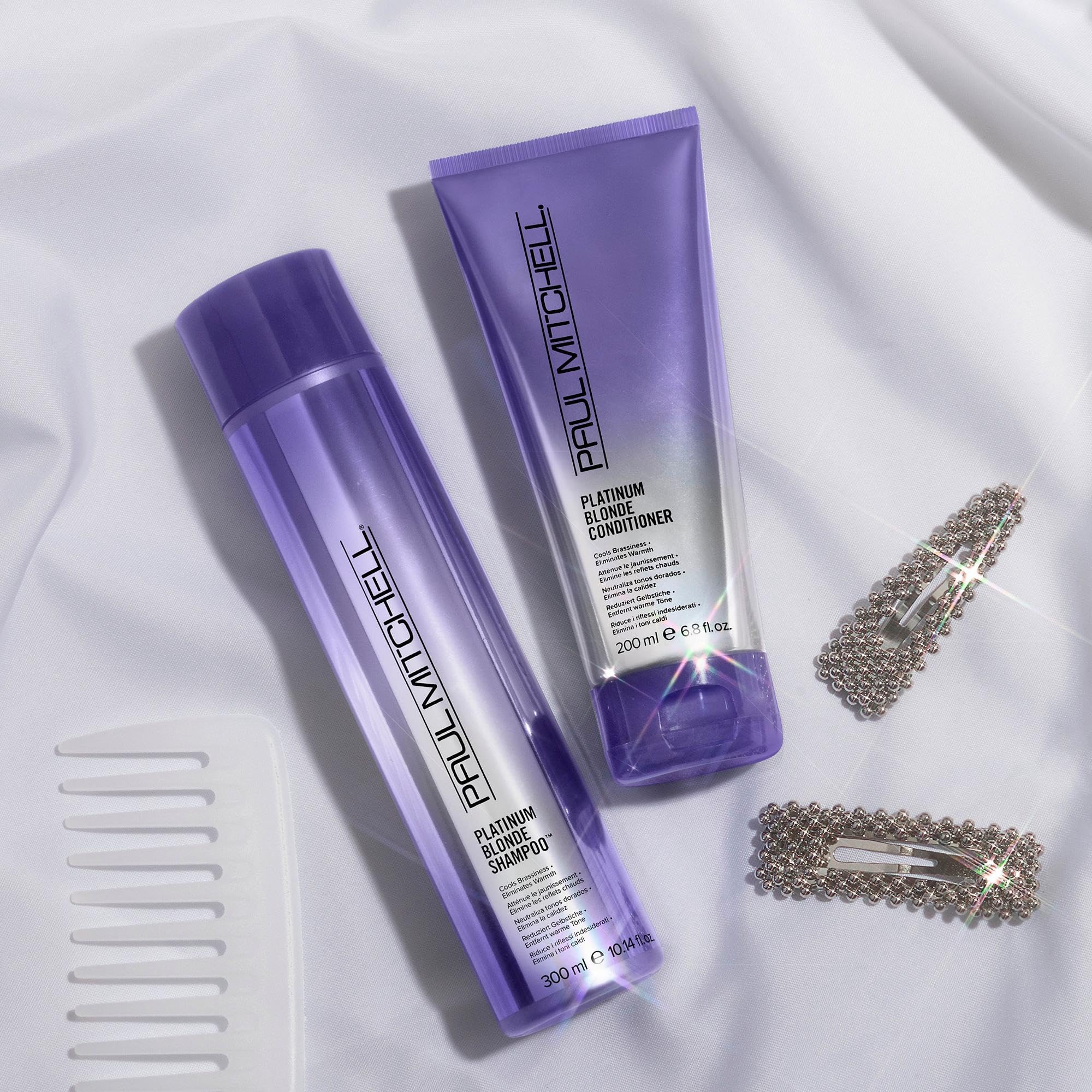 Foto 6 pulgar | Champú Paul Mitchell Platinum Blonde Purple 300 Ml - Venta Internacional.