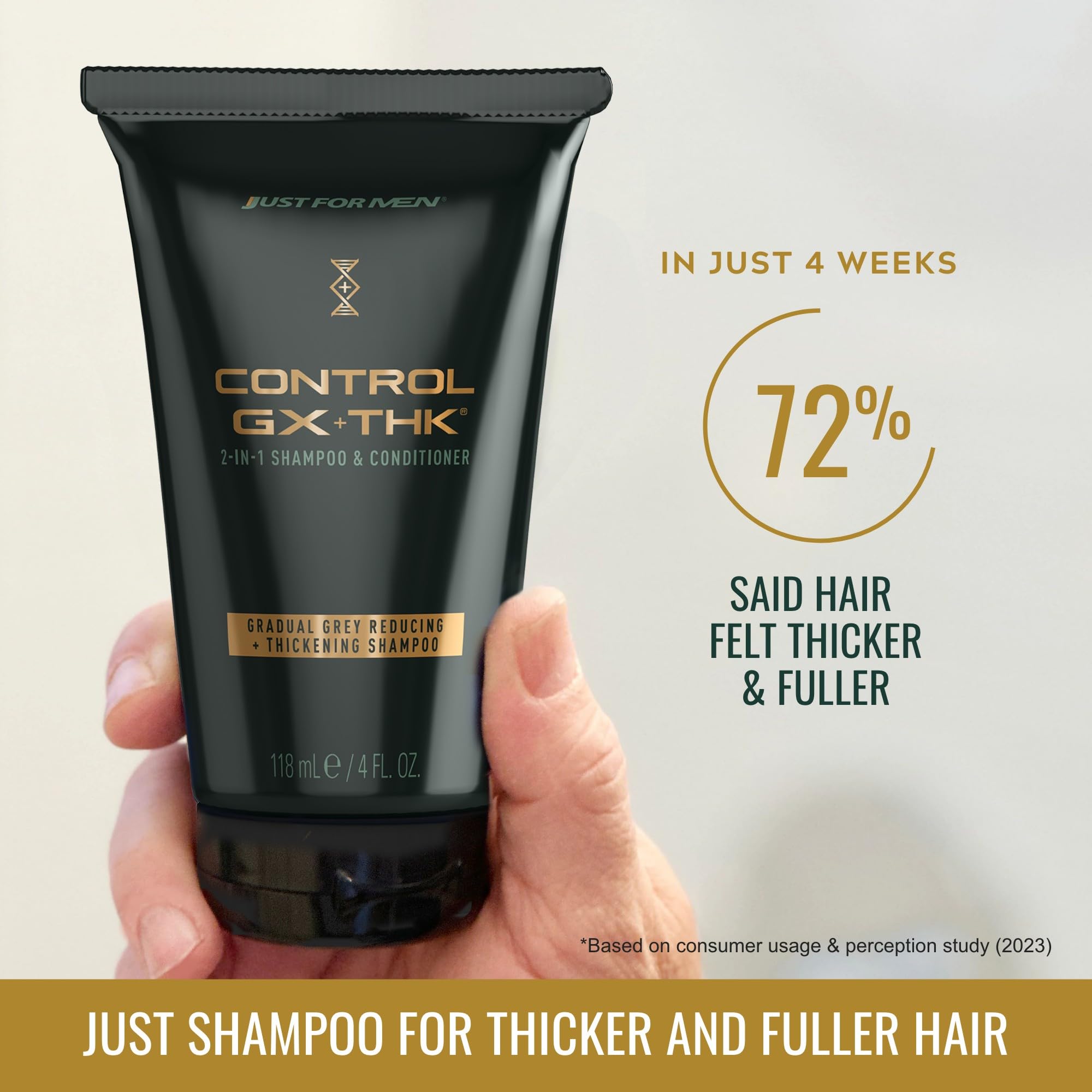 Foto 2 | Champú Y Acondicionador Solo Para Hombres Control Gx + Thk 120 Ml - Venta Internacional.