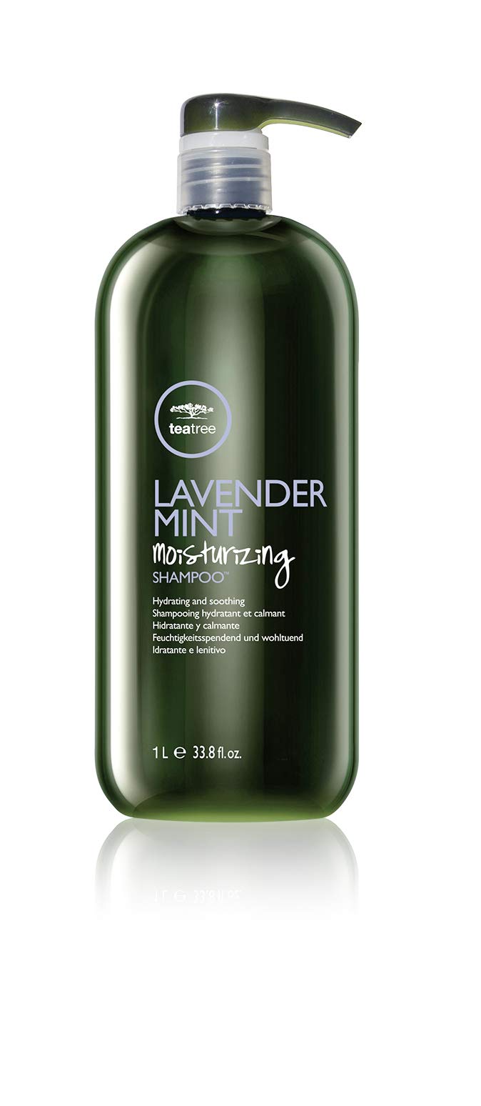 Champú Hidratante De Árbol De Té, Lavanda Y Menta, 1 Litro, Para Cabello Grueso - Venta Internacional.