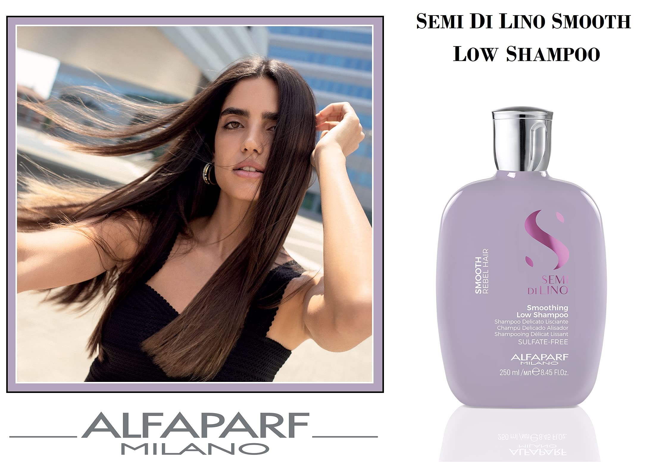 Foto 8 pulgar | Champú Alfaparf Milano Semi Di Lino Smooth Low 250 Ml - Venta Internacional.