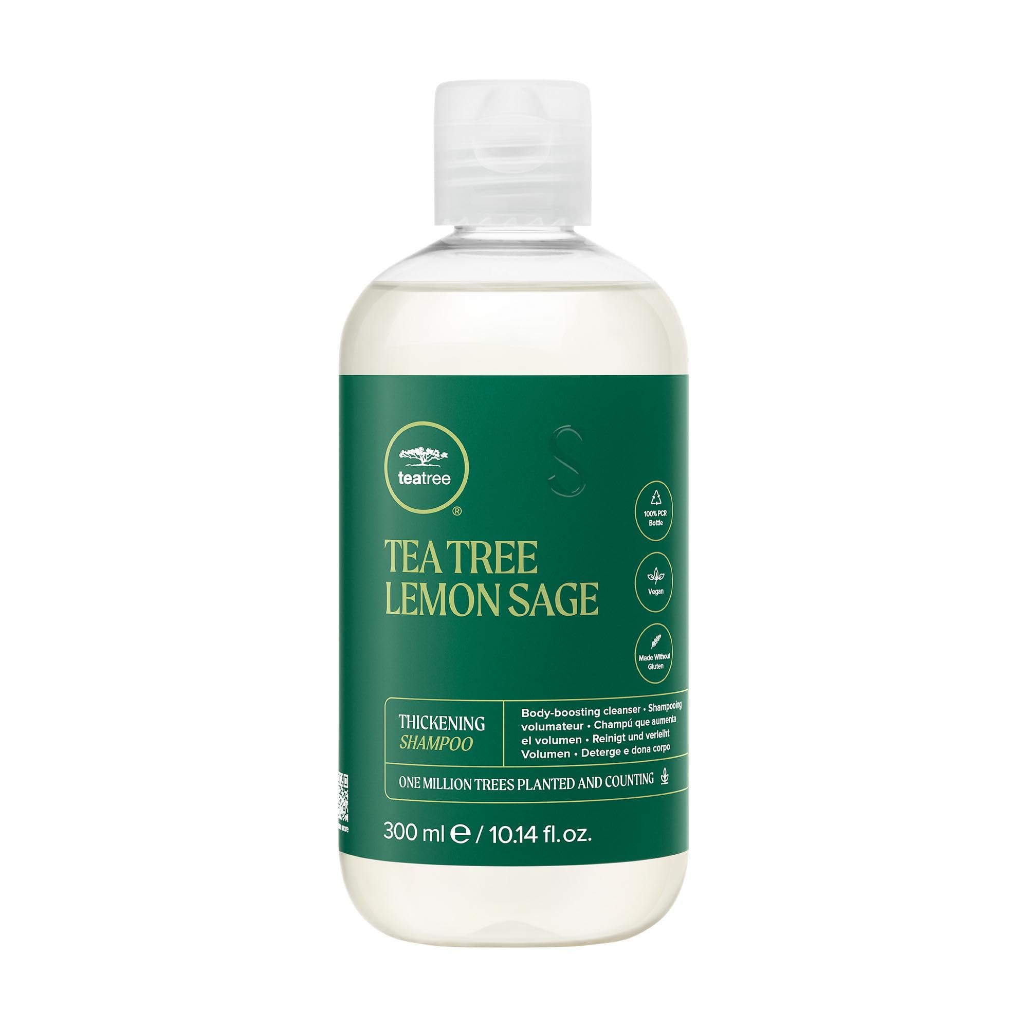 Foto 2 pulgar | Champú De Árbol De Té, Limón Y Salvia, Espesante, 300 Ml, Para Cabello Fino - Venta Internacional.
