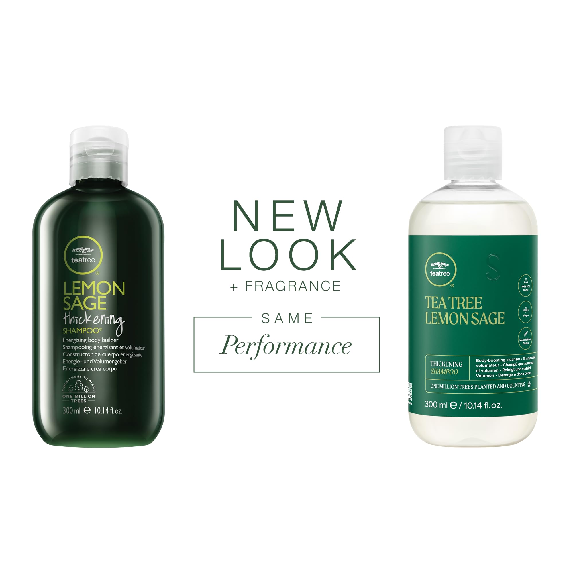 Foto 3 pulgar | Champú De Árbol De Té, Limón Y Salvia, Espesante, 300 Ml, Para Cabello Fino - Venta Internacional.
