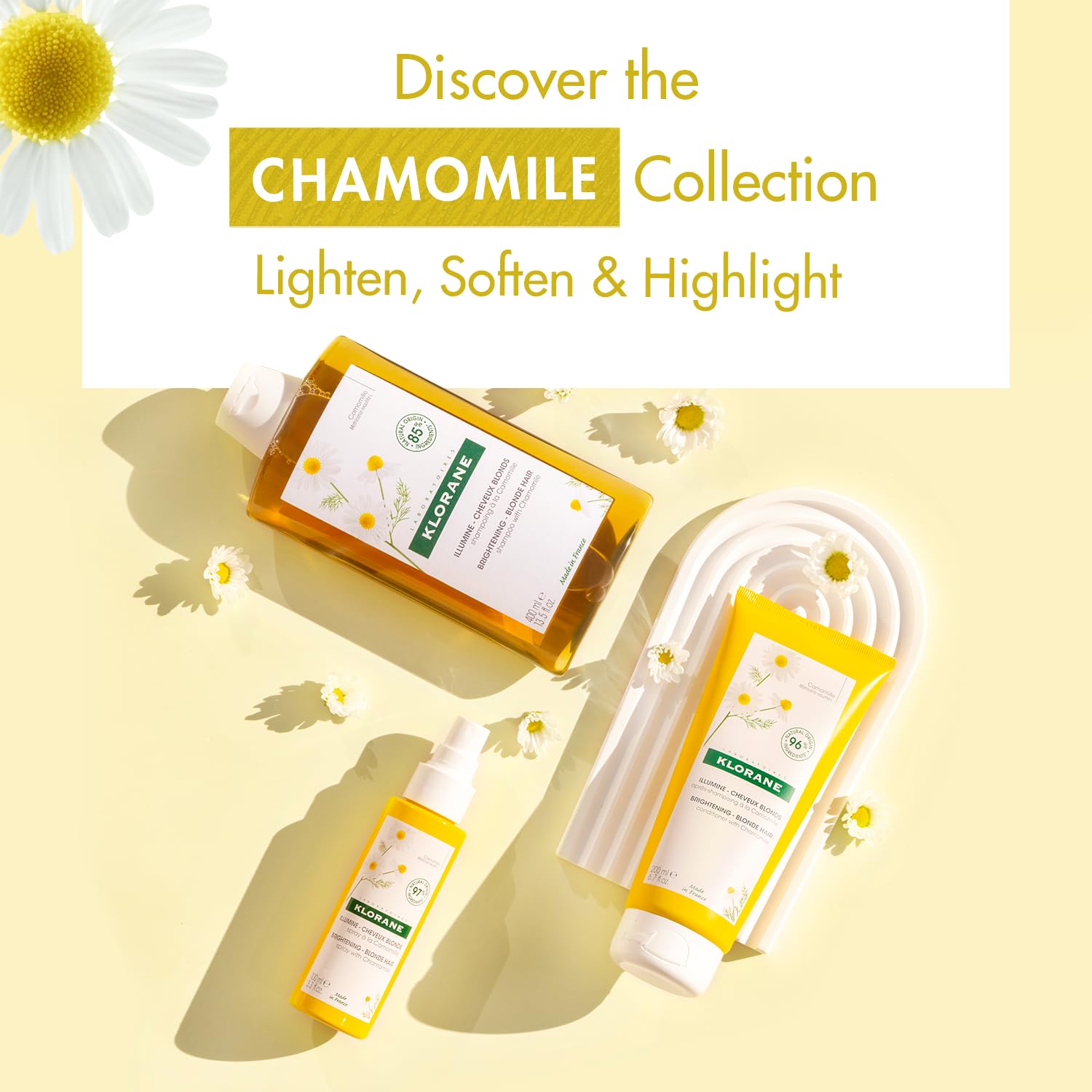 Foto 6 | Champú Klorane Brightening Con Manzanilla 400 Ml - Venta Internacional.