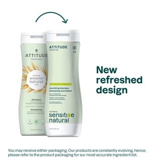 Foto 2 | Champú Attitude Para Cuero Cabelludo Seco Y Sensible Con Aceite De Aguacate 480 Ml X 6 - Venta Internacional.
