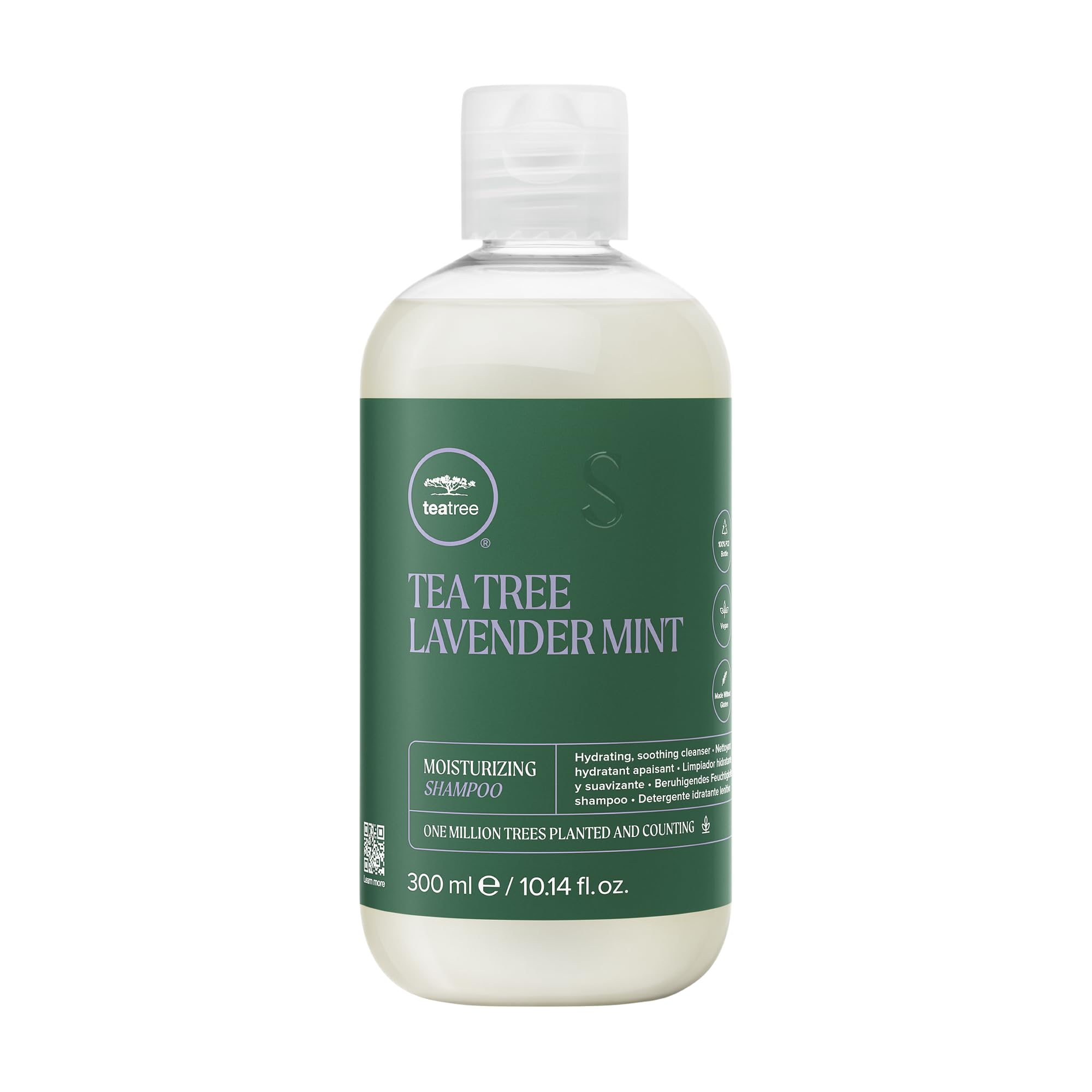 Foto 2 pulgar | Champú Hidratante De Árbol De Té, Lavanda Y Menta, 300 Ml, Grueso Y Seco - Venta Internacional.