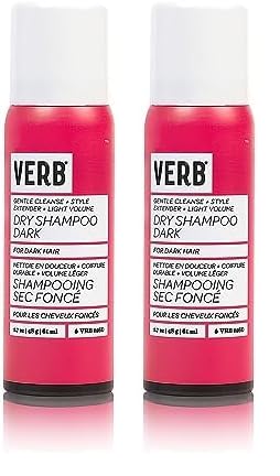 Champú Seco Verb Dark Tones Gentle Cleanse, 61 Ml, Vegano - Venta Internacional.