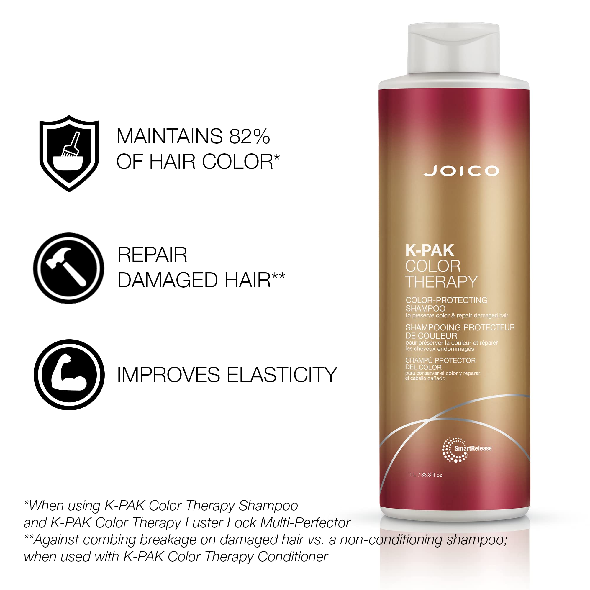 Foto 4 pulgar | Champú Joico Color Therapy Para Cabello Teñido 1l - Venta Internacional.