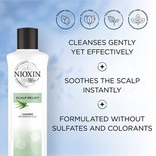 Foto 4 | Champú Nioxin Scalp Relief Cleanser, 1 Litro, Sensible, Seco Y Con Picazón - Venta Internacional.