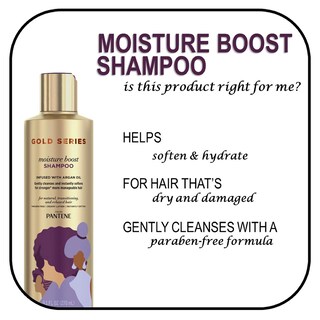 Foto 3 | Champú Pantene Prov Gold Series Boost Moisture 270 Ml - Venta Internacional.