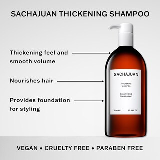 Foto 2 | Champú Sachajuan Para Engrosar El Cabello Y Dar Volumen, 1 Litro, Calor Y Rayos Uv - Venta Internacional.
