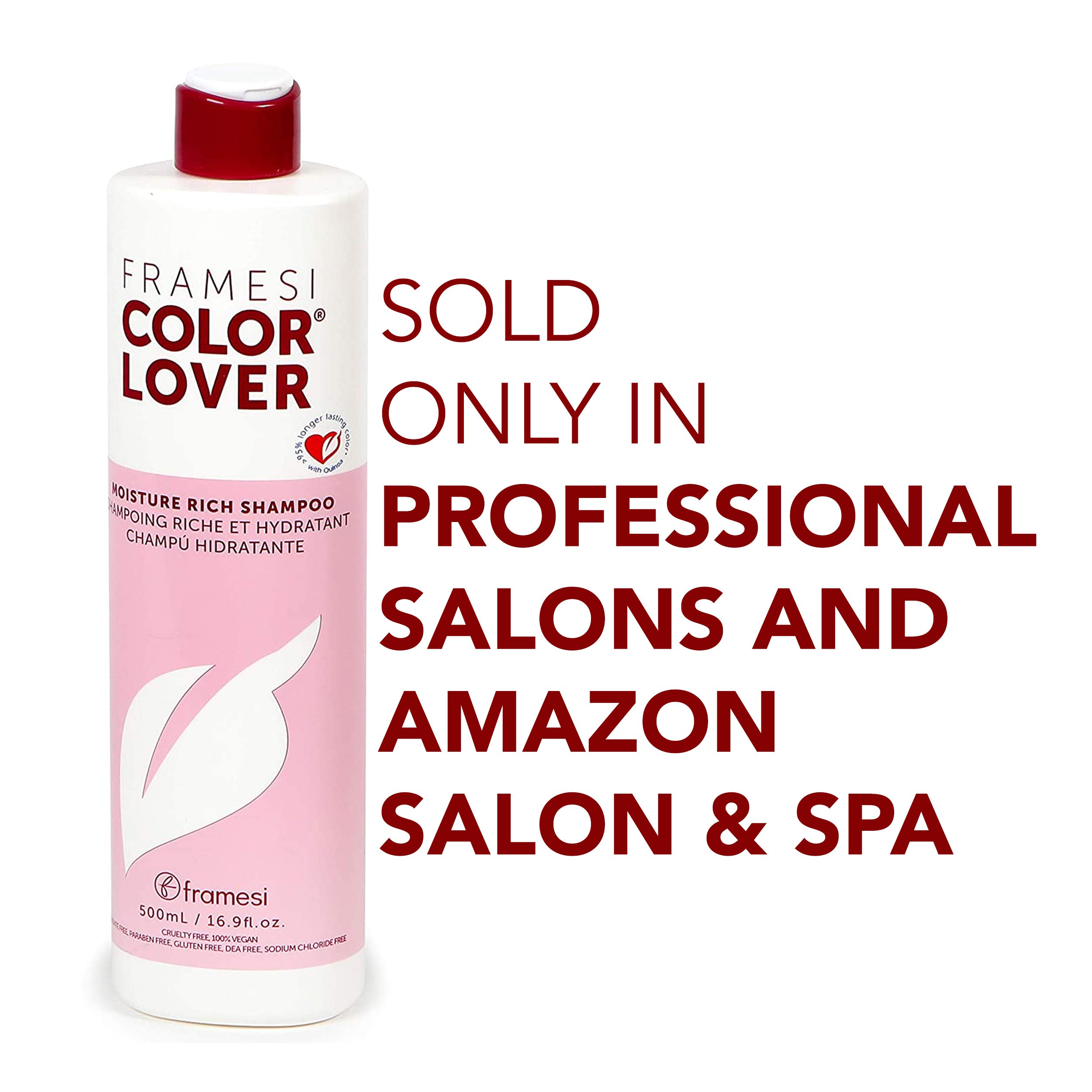 Foto 5 | Champú Framesi Color Lover, Rico En Humedad, Sin Sulfatos, 500 Ml - Venta Internacional.