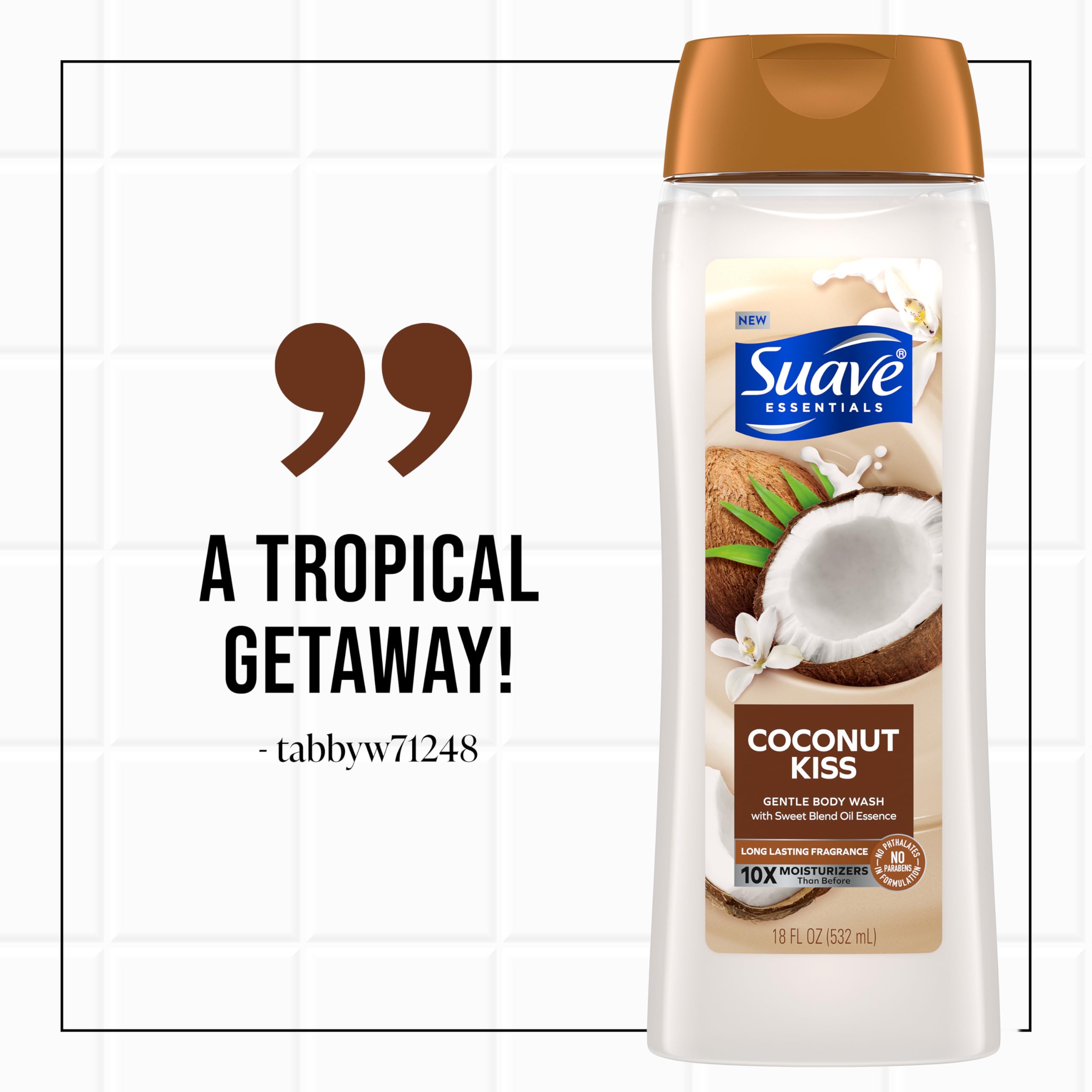 Foto 6 pulgar | Gel De Baño Suave Hidratante Coconut Kiss Women 530ml X6 - Venta Internacional.