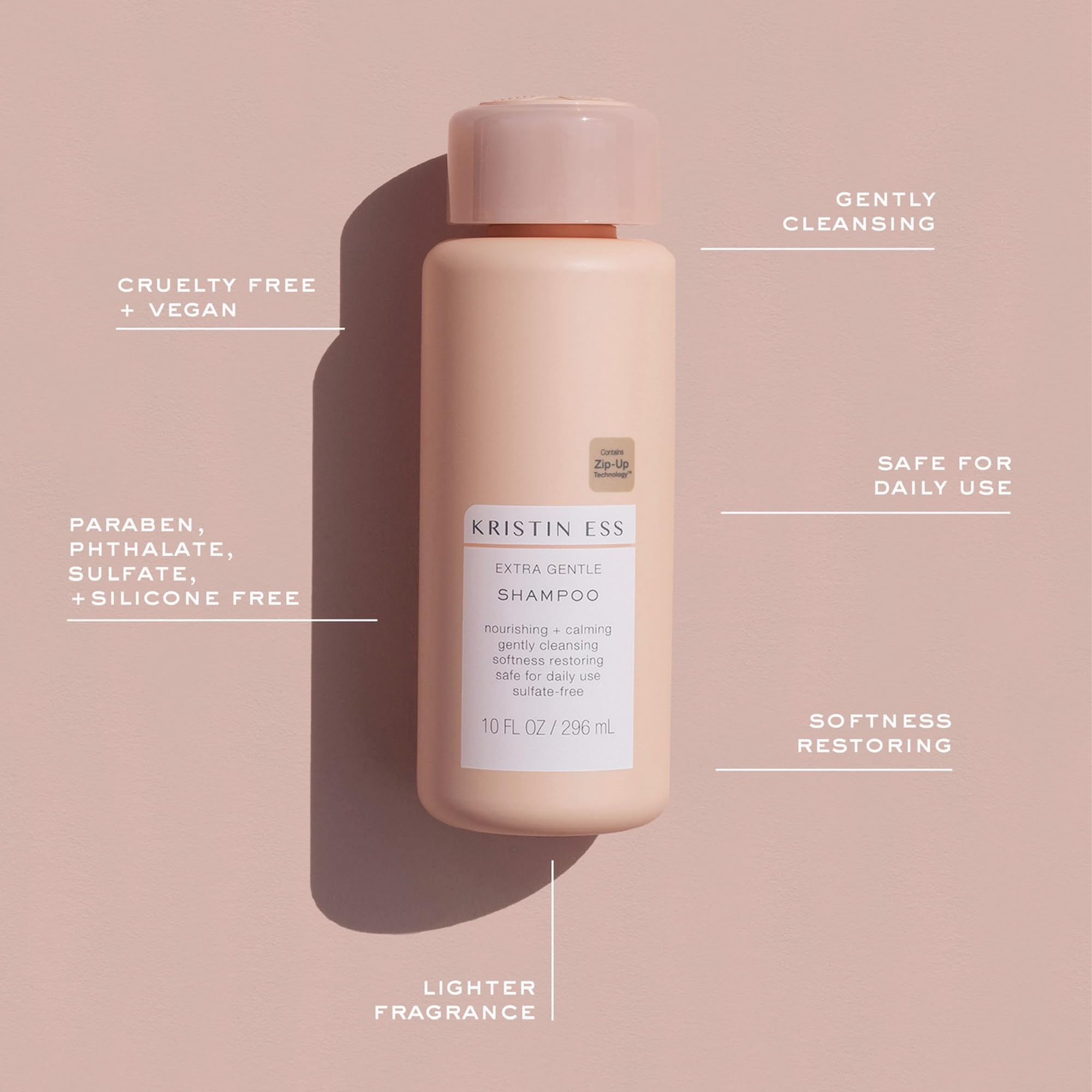Foto 6 pulgar | Champú Kristin Ess Hair Extra Suave 300 Ml Para Piel Sensible - Venta Internacional.
