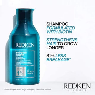Foto 3 | Champú Redken Extreme Length Para El Crecimiento Del Cabello, 300 Ml - Venta Internacional.