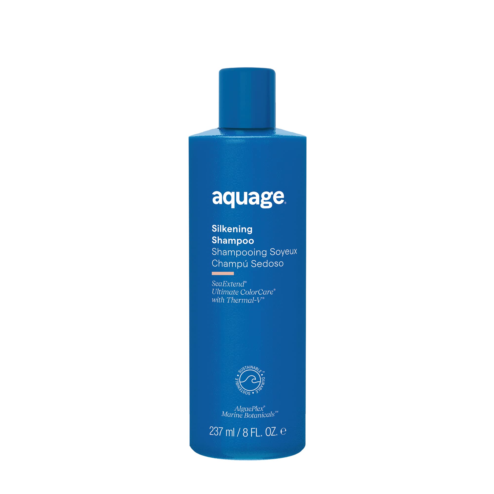 Foto 2 pulgar | Champú Aquage Seaextend Silkening Para Cabello Grueso Y Rizado 240 Ml - Venta Internacional.
