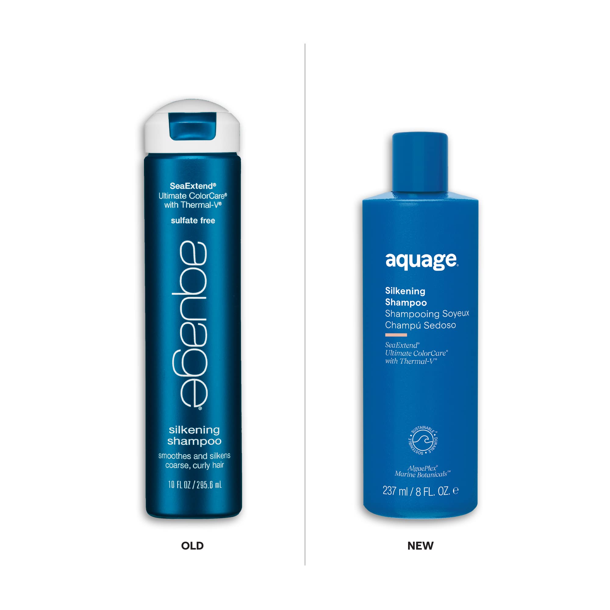Foto 3 pulgar | Champú Aquage Seaextend Silkening Para Cabello Grueso Y Rizado 240 Ml - Venta Internacional.