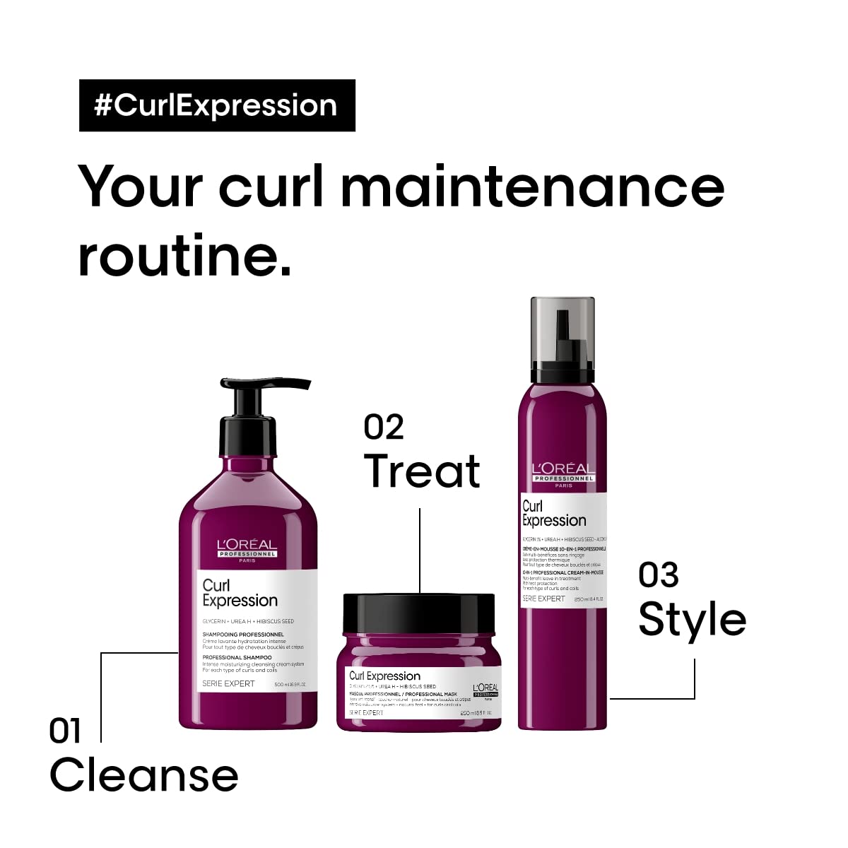 Foto 5 pulgar | Champú L'oreal Professionnel Curl Expression 500 Ml - Venta Internacional.