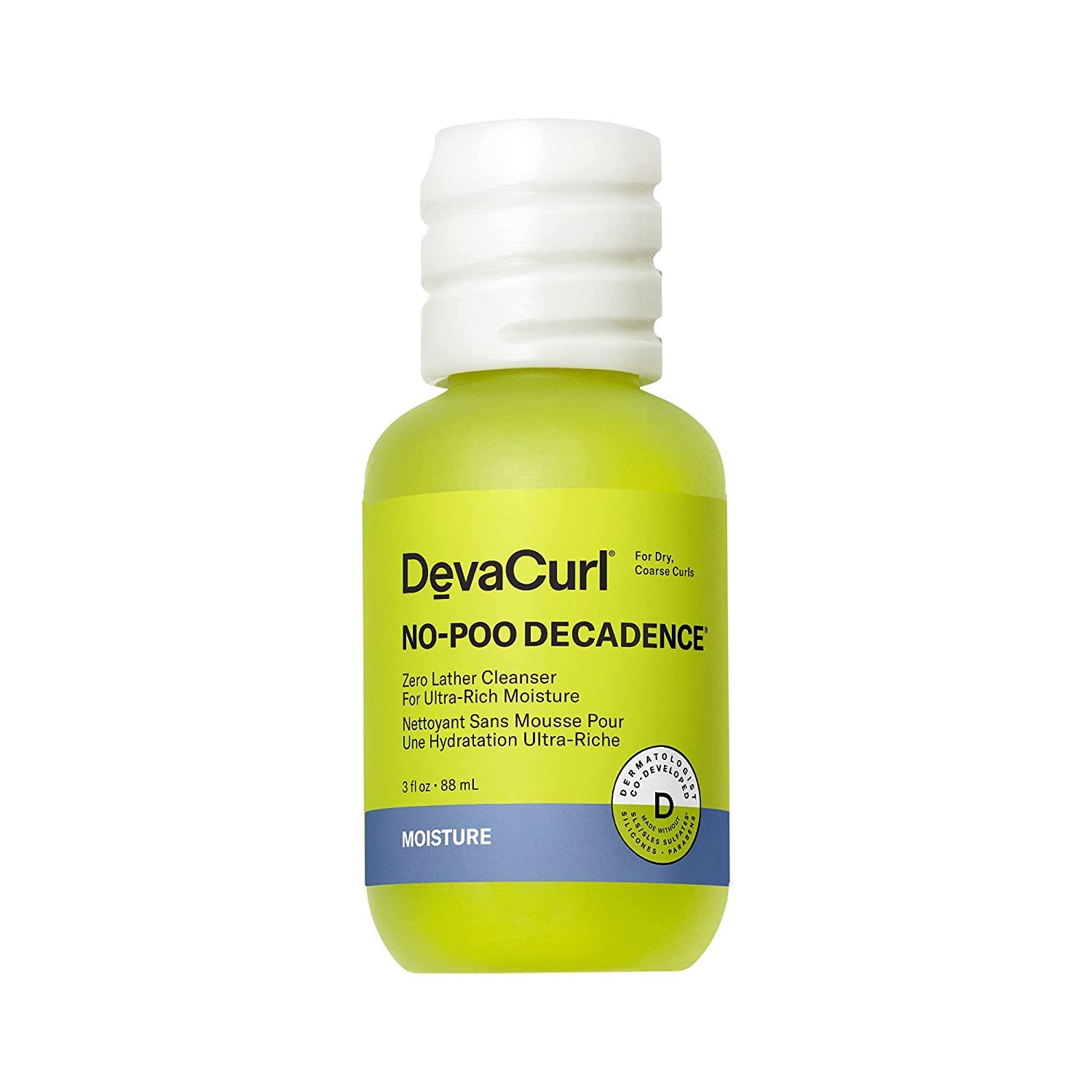Foto 2 pulgar | Limpiador Devacurl No-poo Decadence Zero Leather 90 Ml - Venta Internacional.