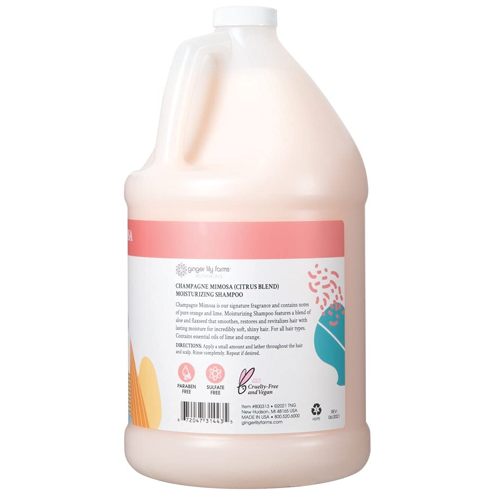 Foto 3 pulgar | Champú Hidratante Ginger Lily Farms Champagne Mimosa 1l - Venta Internacional.