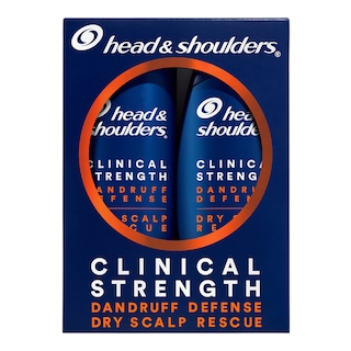 Foto 1 | Champú Head & Shoulders Clinical Dandruff Defense + Dry Scalp Rescue 400 Ml X2 - Venta Internacional.