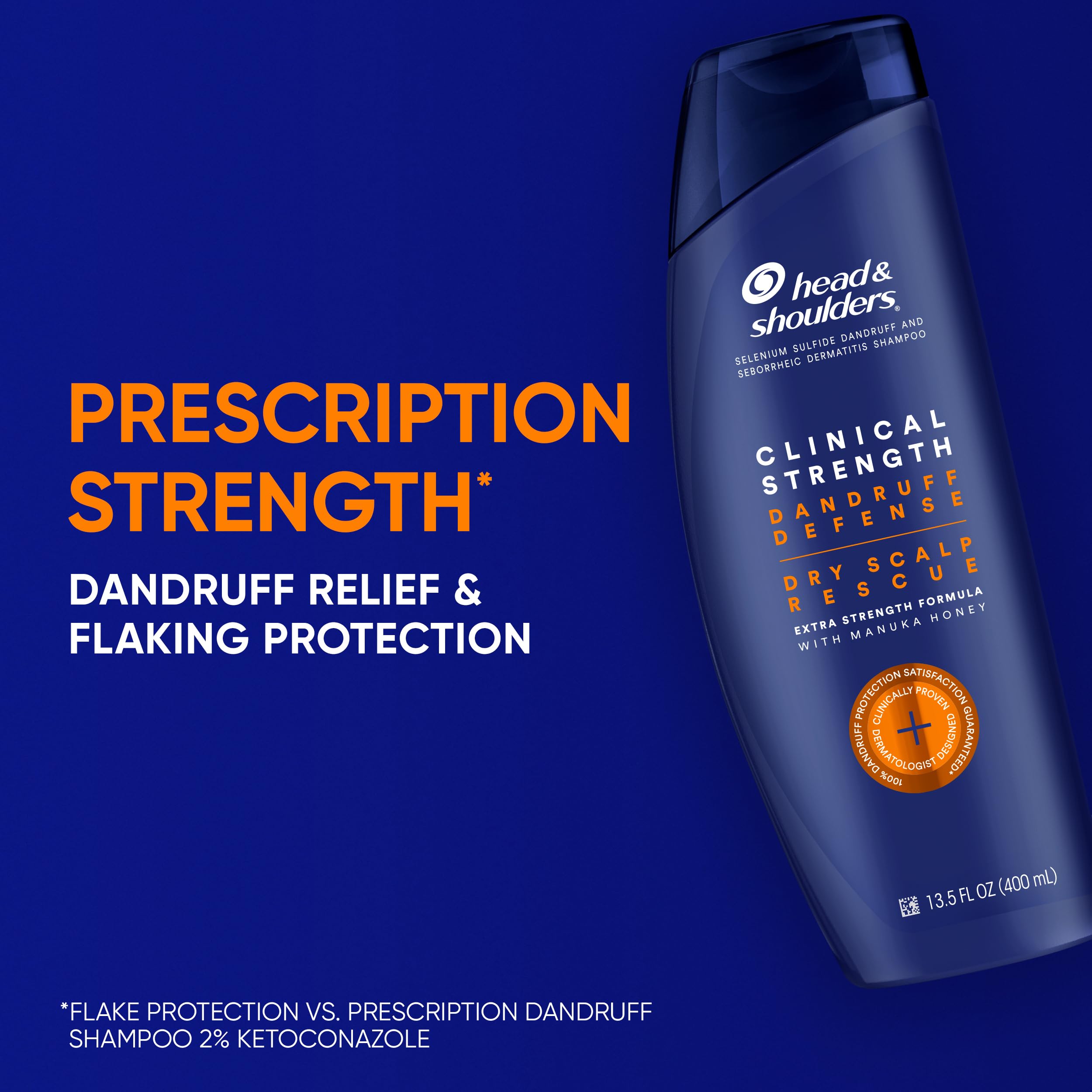 Foto 4 pulgar | Champú Head & Shoulders Clinical Dandruff Defense + Dry Scalp Rescue 400 Ml X2 - Venta Internacional.