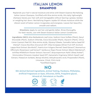 Foto 5 | Champú Desert Essence Italian Lemon 240 Ml Revitalizante - Venta Internacional.