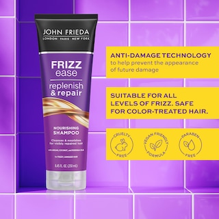 Foto 3 | Champú John Frieda Anti Frizz Con Aceite De Argán Y Coco 250 Ml - Venta Internacional.