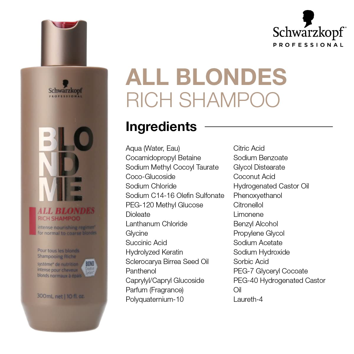 Foto 5 pulgar | Champú Blondme All Blondes Rich, 1000 Ml, Nutritivo - Venta Internacional.