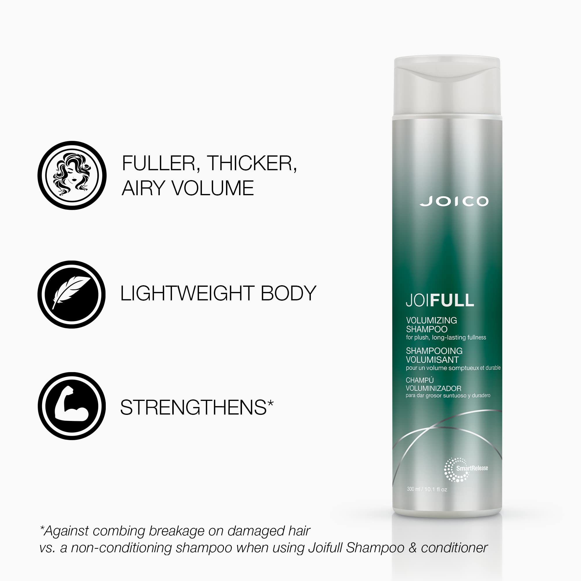 Foto 3 pulgar | Champú Joico Joifull Voluminizador 300 Ml Para Cabello Fino Y Fino - Venta Internacional.