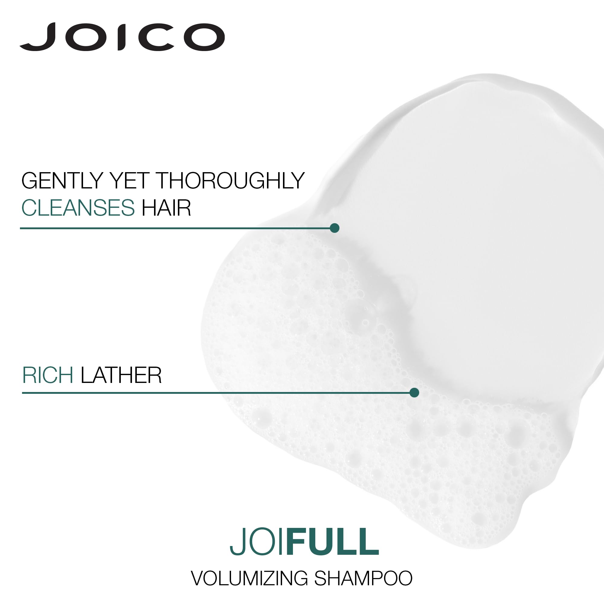 Foto 5 pulgar | Champú Joico Joifull Voluminizador 300 Ml Para Cabello Fino Y Fino - Venta Internacional.