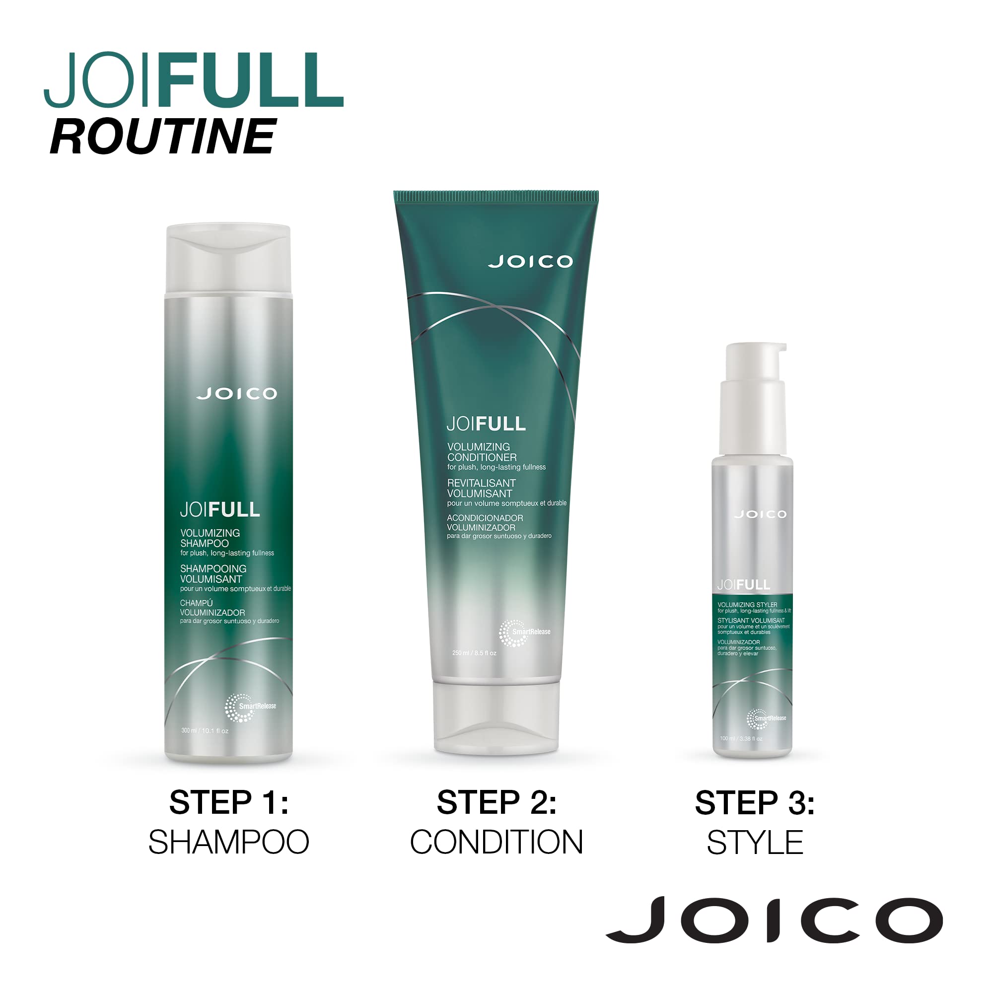 Foto 5 | Champú Joico Joifull Voluminizador 300 Ml Para Cabello Fino Y Fino - Venta Internacional.