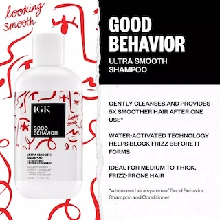 Foto 2 | Champú Igk Good Behavior Ultra Smooth 1l Frizz Control - Venta Internacional.