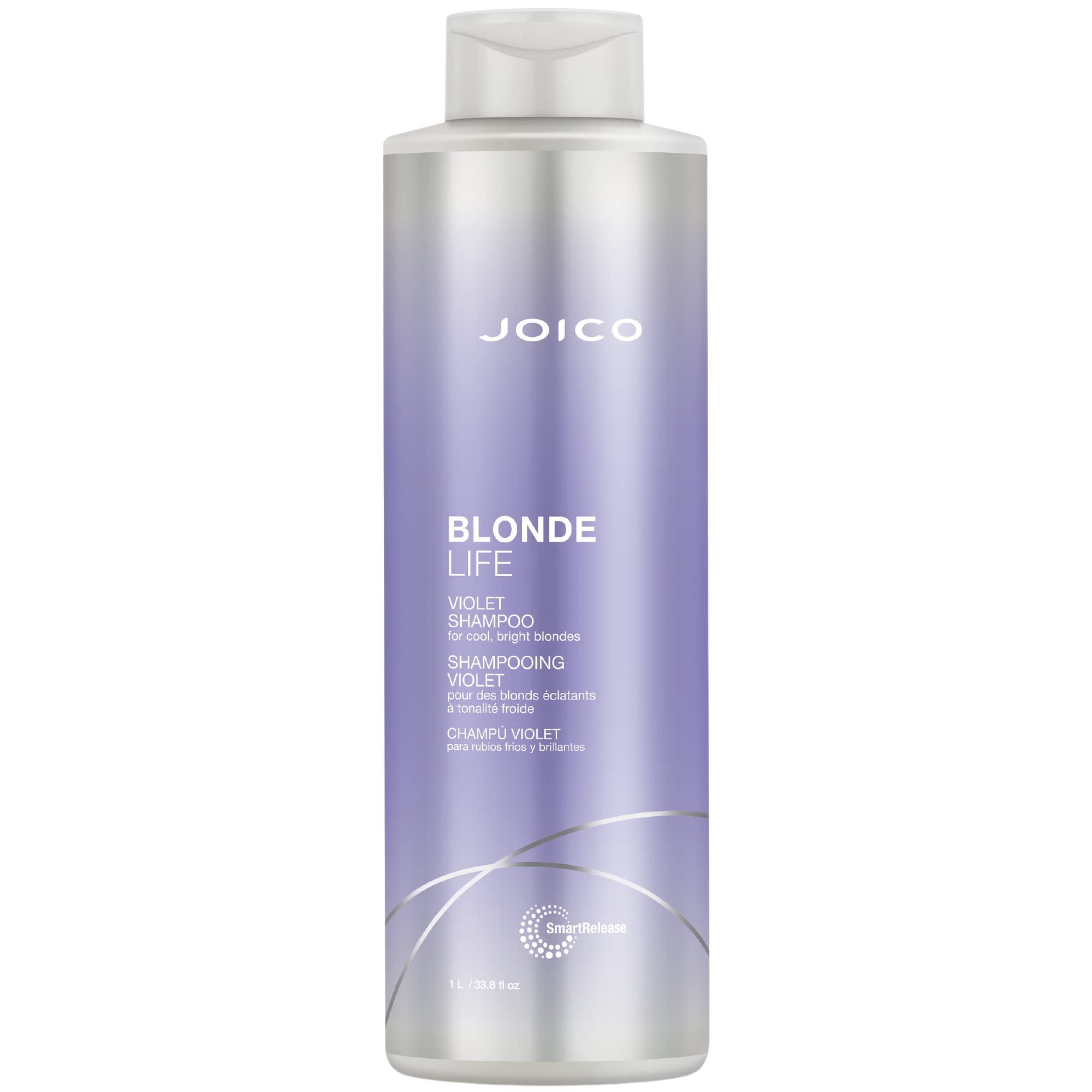 Champú Joico Blonde Life Violet 1l Para Cabello Rubio Fresco - Venta Internacional.