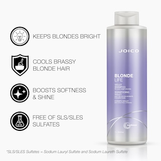 Foto 2 | Champú Joico Blonde Life Violet 1l Para Cabello Rubio Fresco - Venta Internacional.