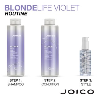 Foto 5 | Champú Joico Blonde Life Violet 1l Para Cabello Rubio Fresco - Venta Internacional.