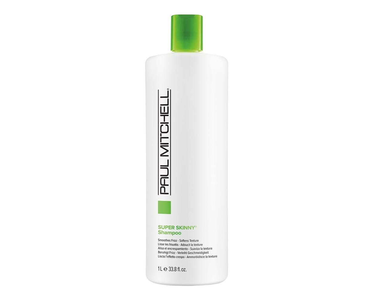 Champú Paul Mitchell Super Skinny Suaviza El Encrespamiento, 1 Litro - Venta Internacional.