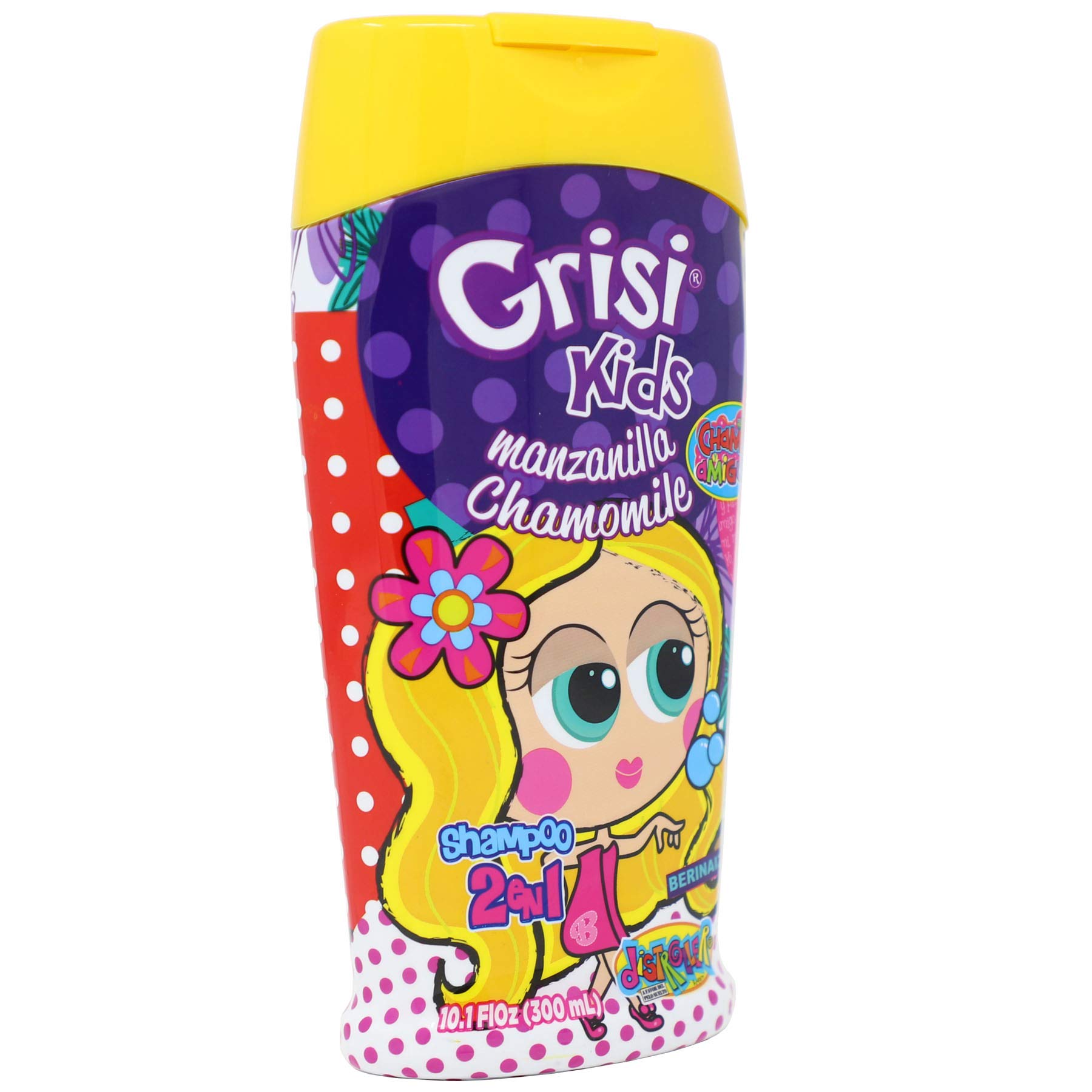 Foto 4 pulgar | Champú Acondicionador Limpiador Con Manzanilla Grisi Kids, 300 Ml, X2 - Venta Internacional.