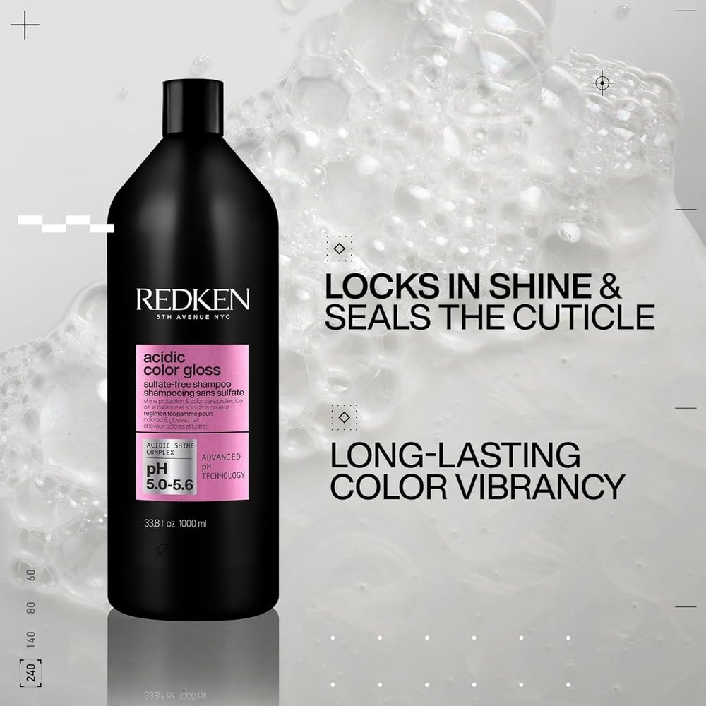 Foto 3 | Champú Redken Acid Color Gloss Sin Sulfatos, 300 Ml - Venta Internacional.