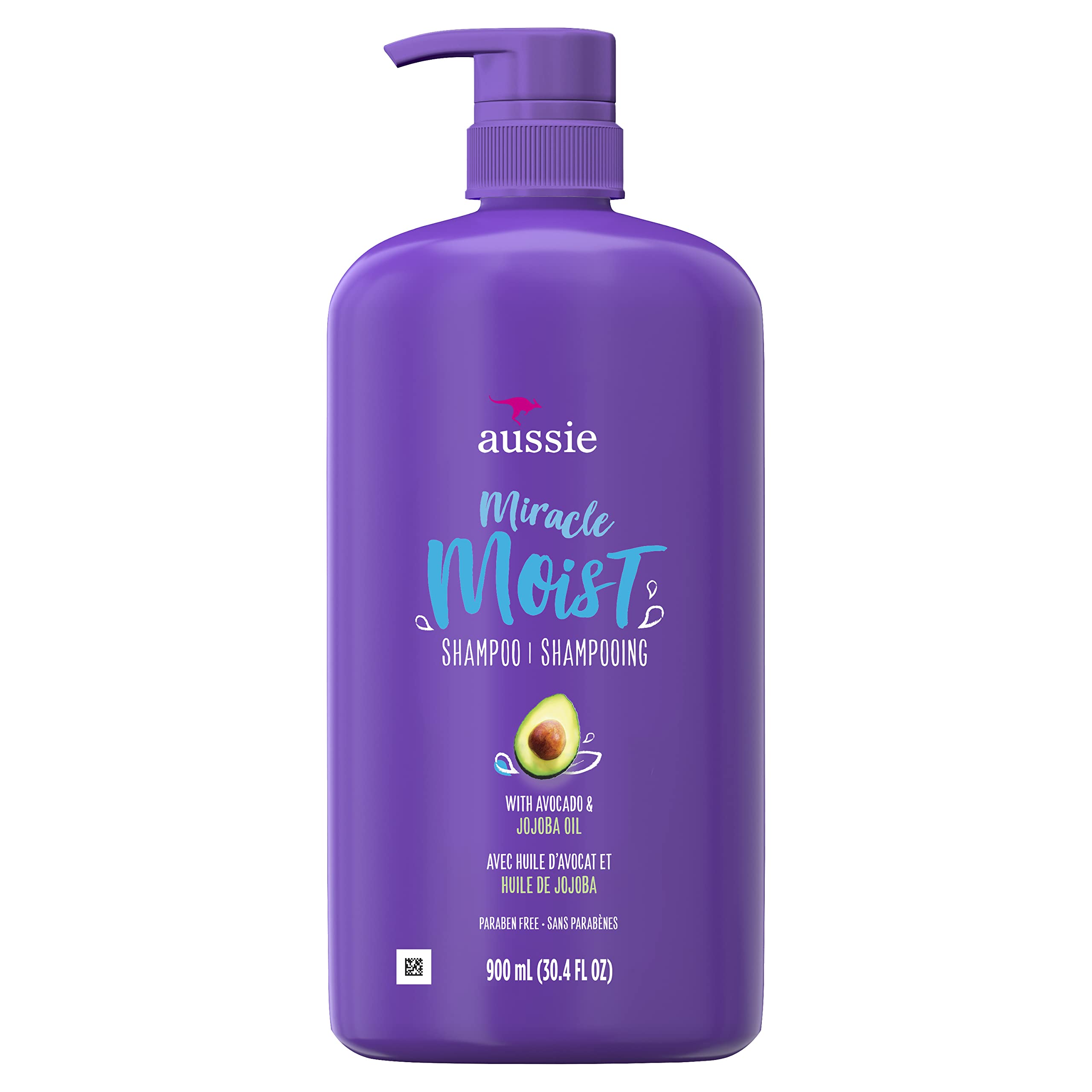 Foto 2 pulgar | Champú Aussie Miracle Moist Con Aguacate Y Jojoba 900 Ml (x4) - Venta Internacional.