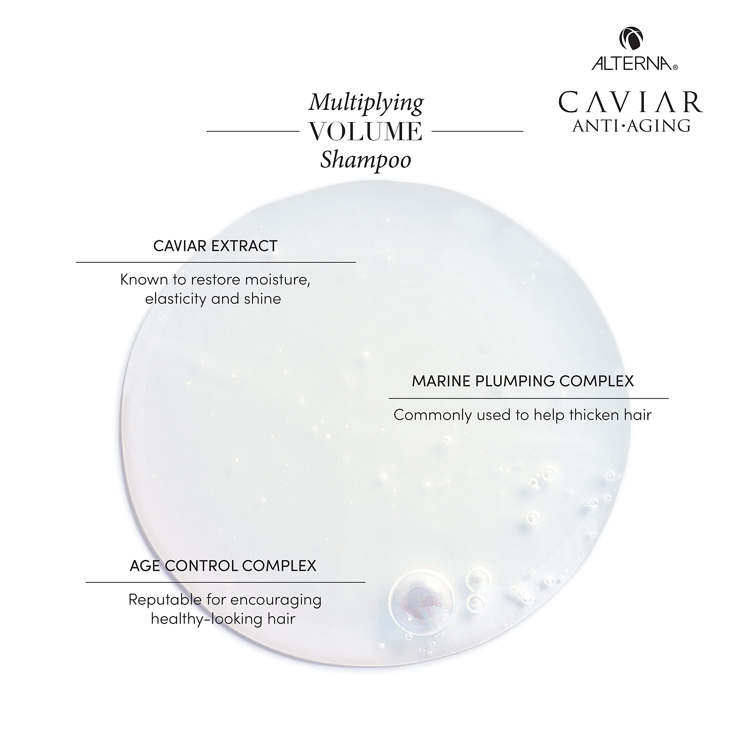 Foto 5 | Champú Alterna Caviar Antiedad Multiplicador Volumen 490 Ml - Venta Internacional.