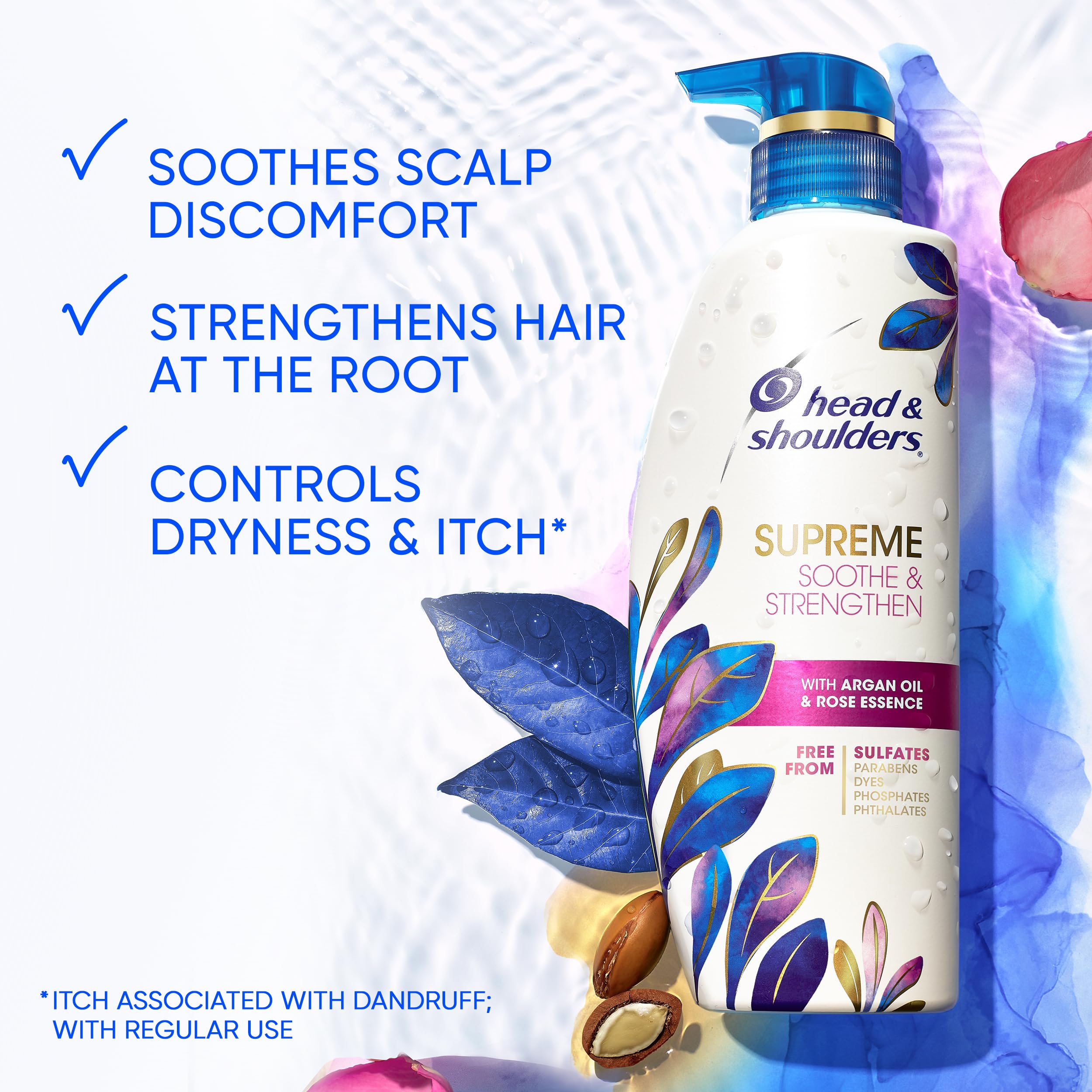 Foto 2 | Champú Head & Shoulders Supreme Dandruff Con Aceite De Argán 830 Ml - Venta Internacional.