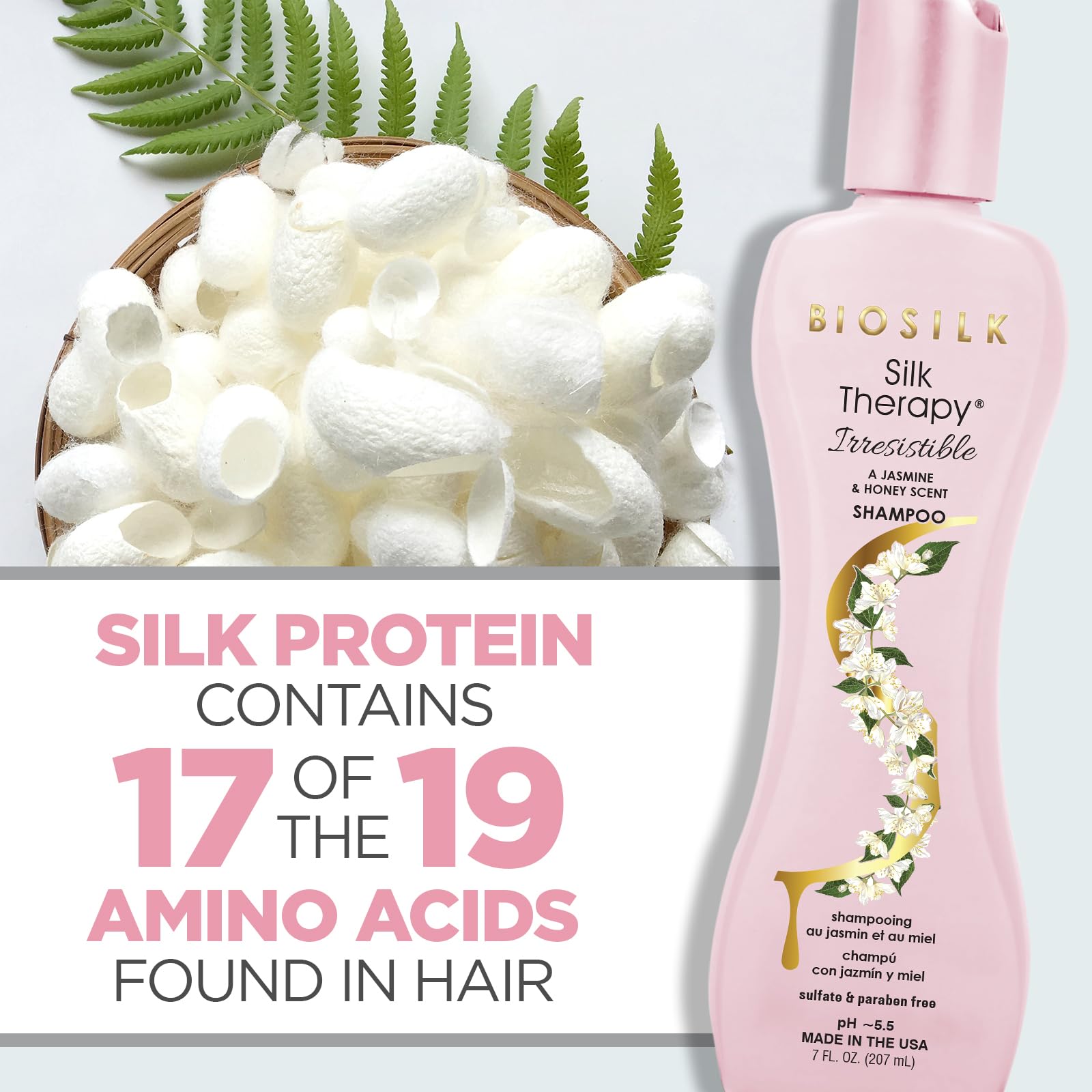 Foto 7 pulgar | Champú Biosilk Irresistible Collection Silk Therapy 200 Ml - Venta Internacional.