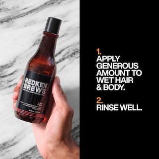 Foto 3 | Champú, Acondicionador Y Gel De Baño 3 En 1 Redken Brews - Venta Internacional.