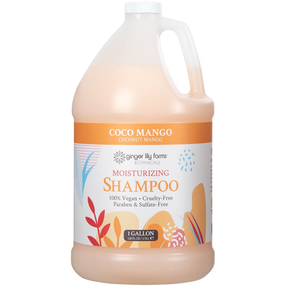 Champú Ginger Lily Farms Botanicals Coco Mango 3,8 L - Venta Internacional.