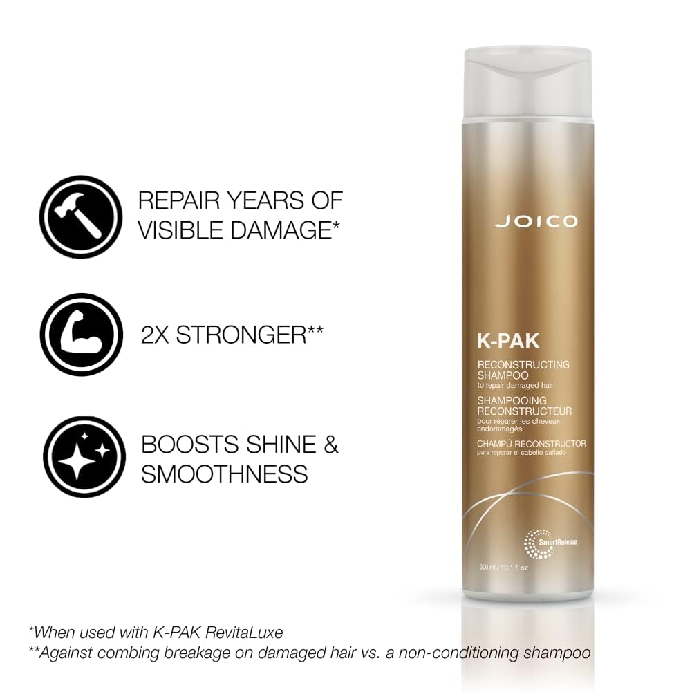 Foto 4 pulgar | Champú Joico K-pak Que Reconstruye Diariamente El Cabello Dañado De 300 Ml - Venta Internacional.