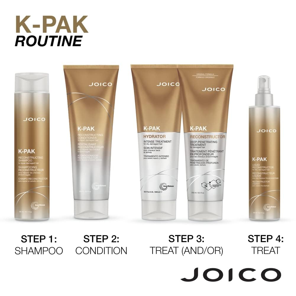 Foto 7 pulgar | Champú Joico K-pak Que Reconstruye Diariamente El Cabello Dañado De 300 Ml - Venta Internacional.